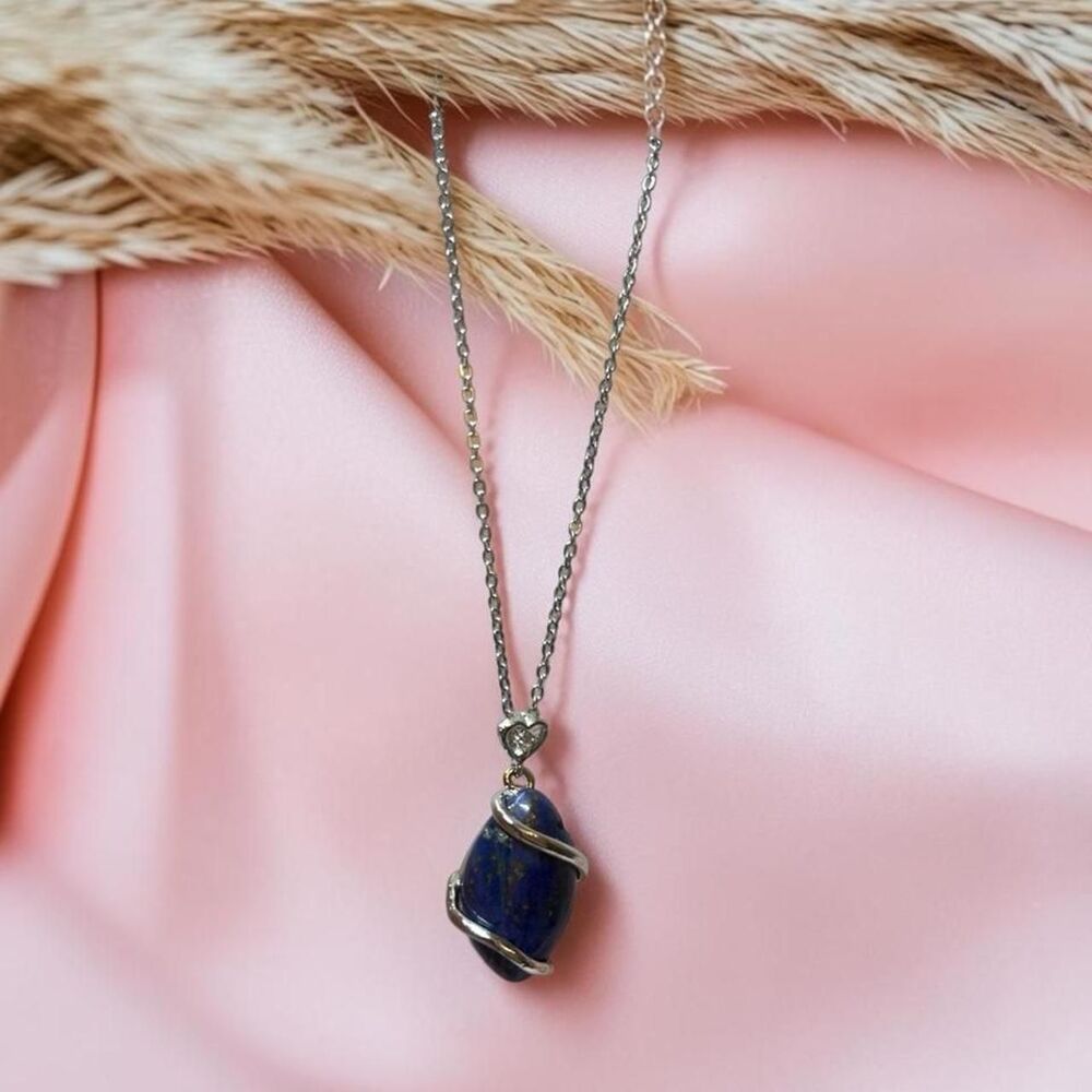 Unbranded Women's Silver and Blue Jewellery